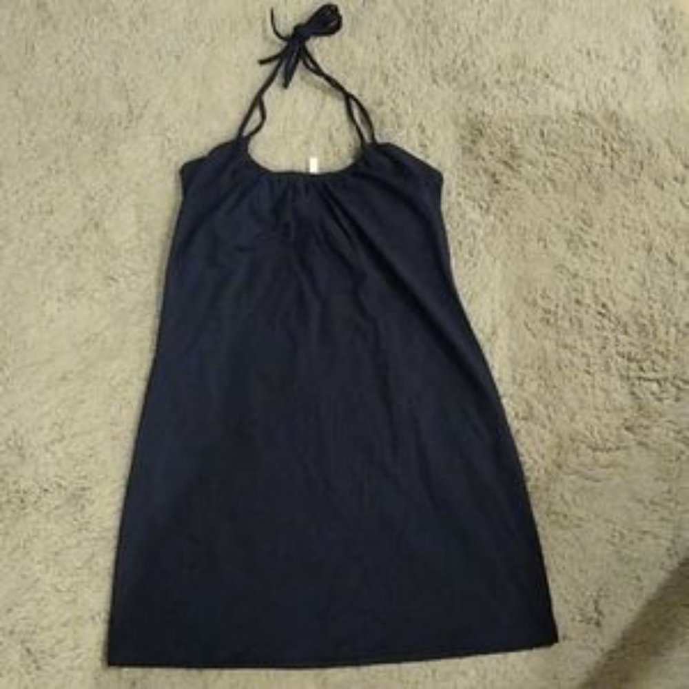 New VS Double Strap Blue Cover-Up Dress